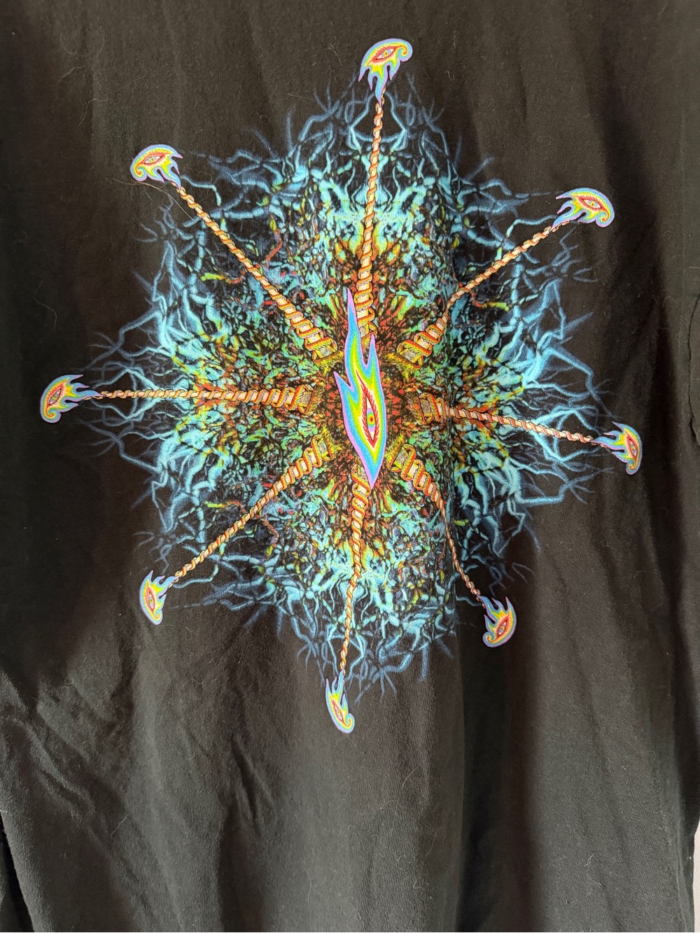 Tool - Black Short-Sleeve Band T-Shirt with Nerve Ending Logo - Picture 4 of 4